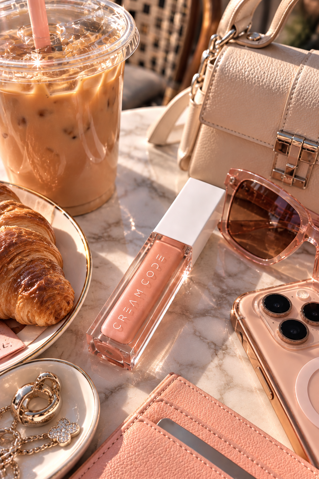 Peach & Quiet Gloss
